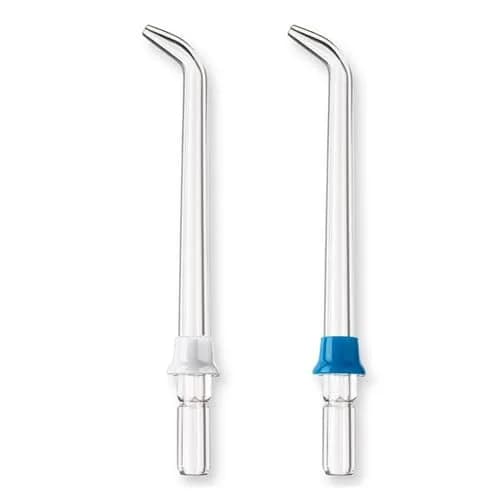 Waterpik JT-100E Replacement Ultra Jet Tips (2 Count, Silver) | For WP-100 Ultra Family Water Jet thumbnail 1