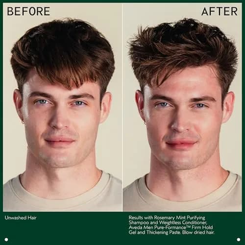 AVEDA Men Pure-Formance Firm Hold Hair Gel 150 ml (5 Fl Oz) | Maximum Hold, Control, Shine thumbnail 4