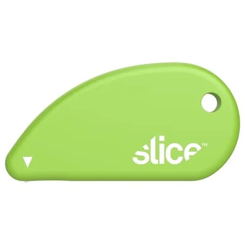 Slice 00100 Ceramic Blade Safety Cutter, Green | Opens Packaging, Trims Photos, Keychain Ready thumbnail 1