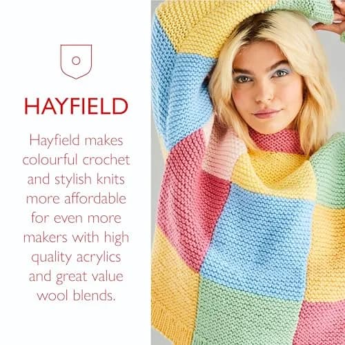 Sirdar Hayfield Bonus DK Yarn - Biscuit - 100g (3.5oz) | 280m (306yds) - Versatile Double Knitting thumbnail 5