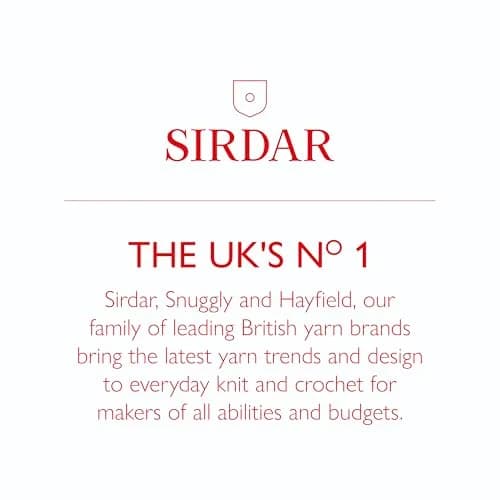 Sirdar Hayfield Bonus DK Yarn Bright Orange 100g | 100% Acrylic for Knitting & Crochet thumbnail 4