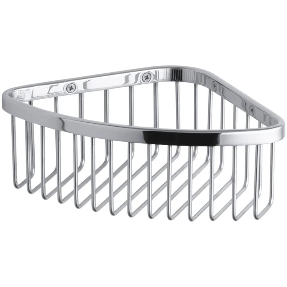 Kohler Shower Basket Medium | Corrosion-Resistant Stainless Steel for Corner Shower - main product image
