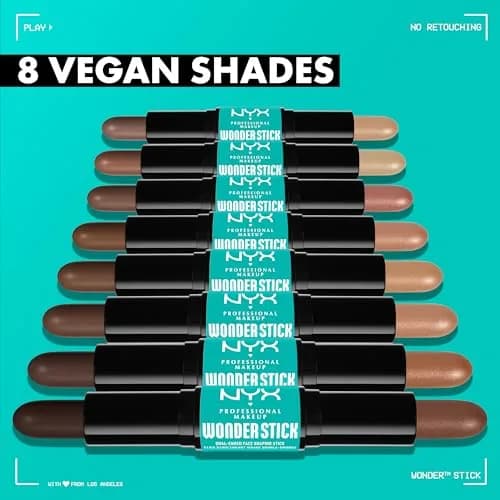 NYX PROFESSIONAL MAKEUP Wonder Stick 1 Count - Face Shaping & Contouring Stick for All Skin Tones thumbnail 5