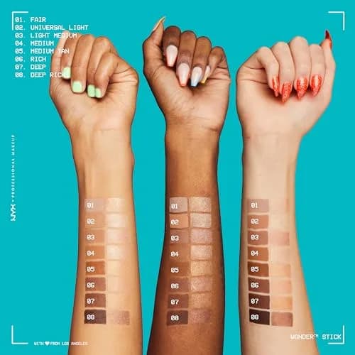 NYX PROFESSIONAL MAKEUP Wonder Stick 1 Count - Face Shaping & Contouring Stick for All Skin Tones thumbnail 6
