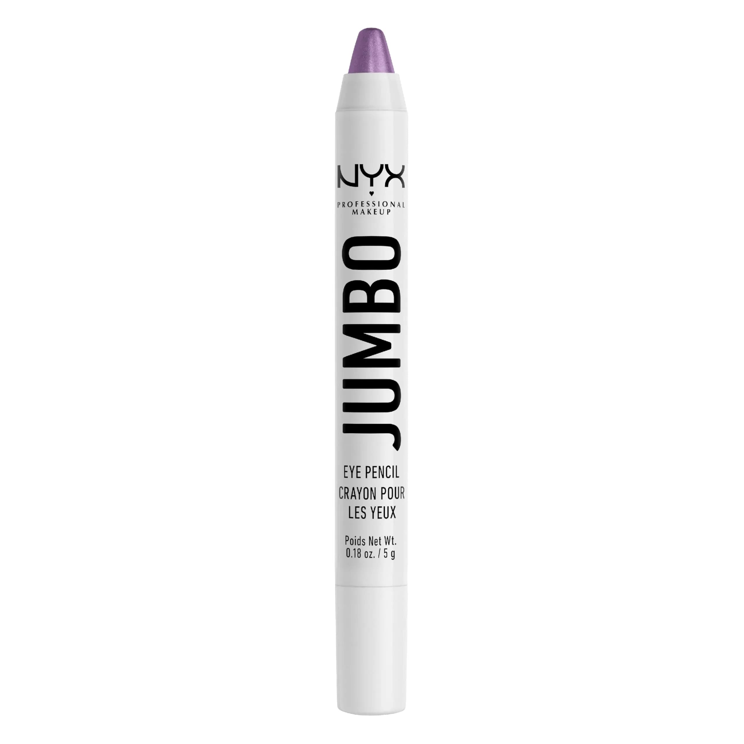 NYX PROFESSIONAL MAKEUP Jumbo Eye Pencil, Blendable Eyeshadow Stick & Eyeliner Pencil - Eggplant (Violet) 0.18 oz (5.1 g)