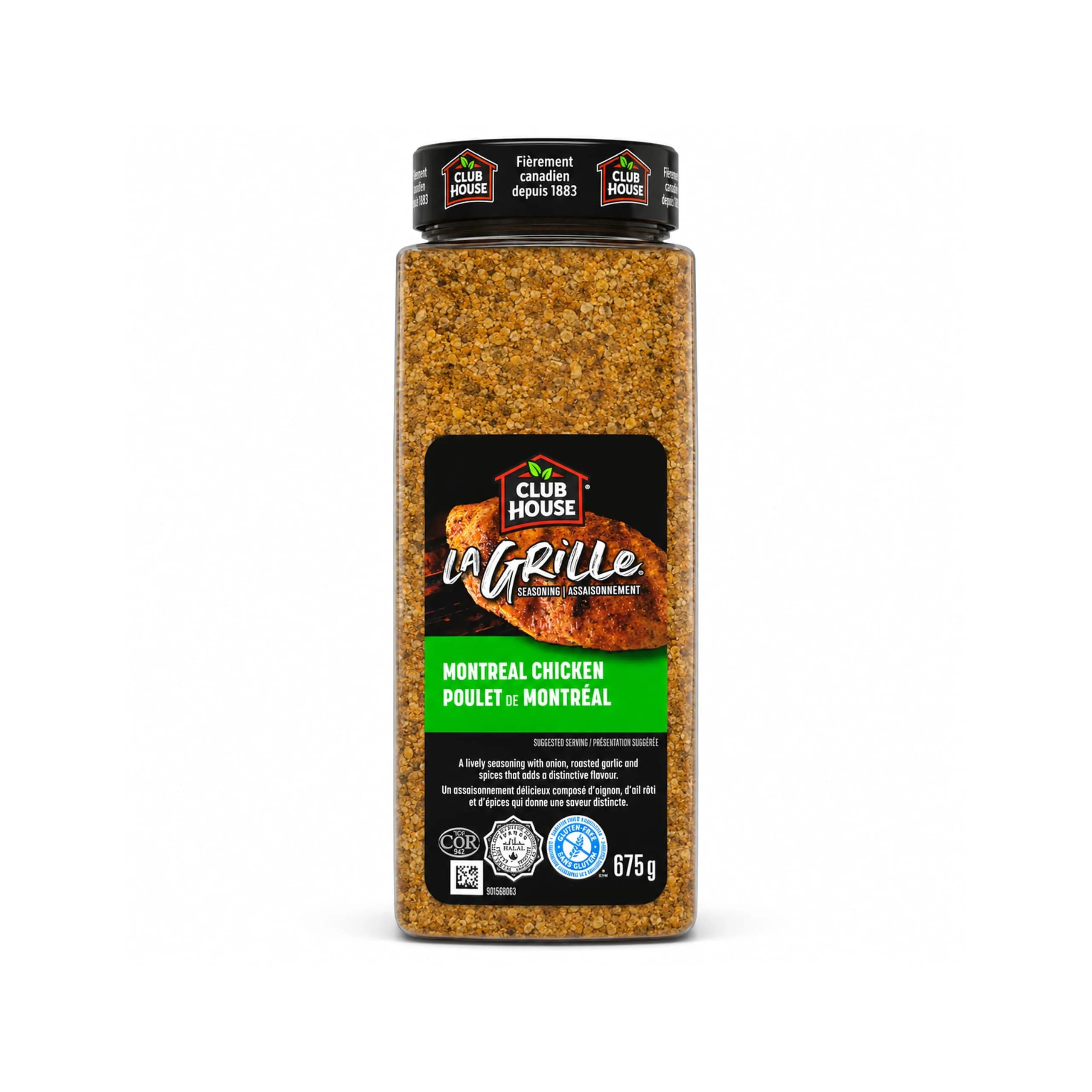La Grille Montreal Chicken Seasoning 675g (23.8oz) | Authentic USA Import for Grilling & Marinades - main product image