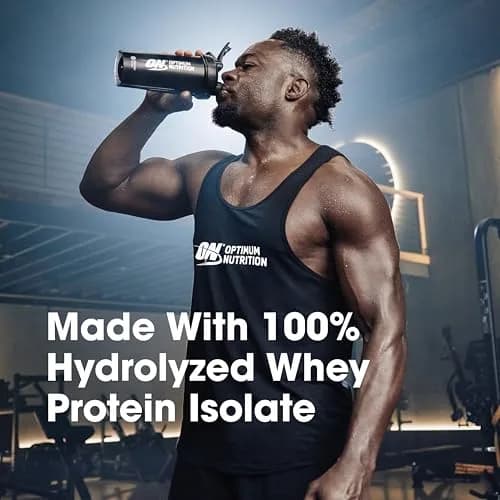 Optimum Nutrition Platinum HydroWhey Protein Powder, Turbo Chocolate, 1.82 kg (4 LB) | Fast-Acting Hydrolyzed Whey Isolate thumbnail 6