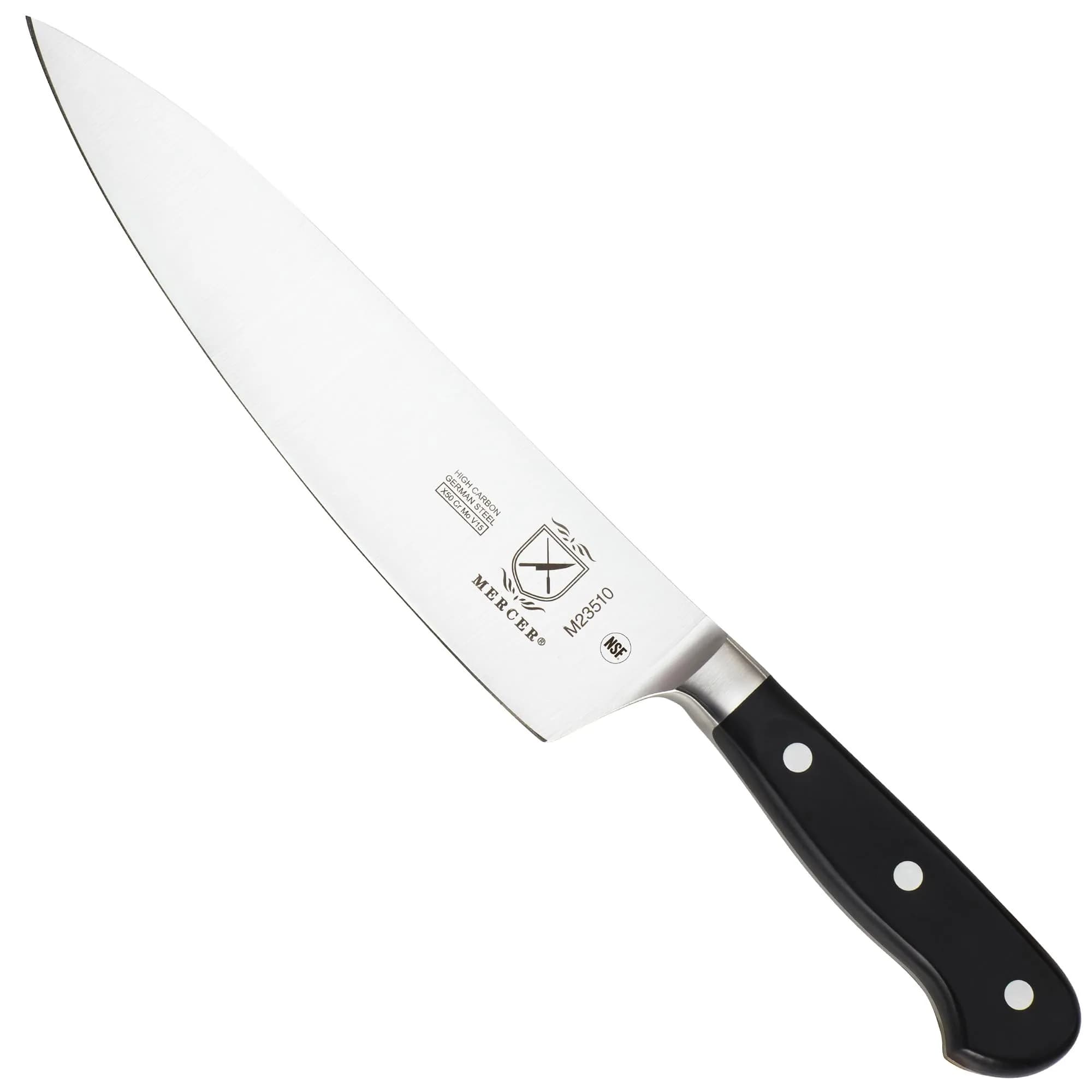 Mercer Culinary M23510 Renaissance 8-Inch Chef's Knife | High Carbon German Steel, Ergonomic Handle