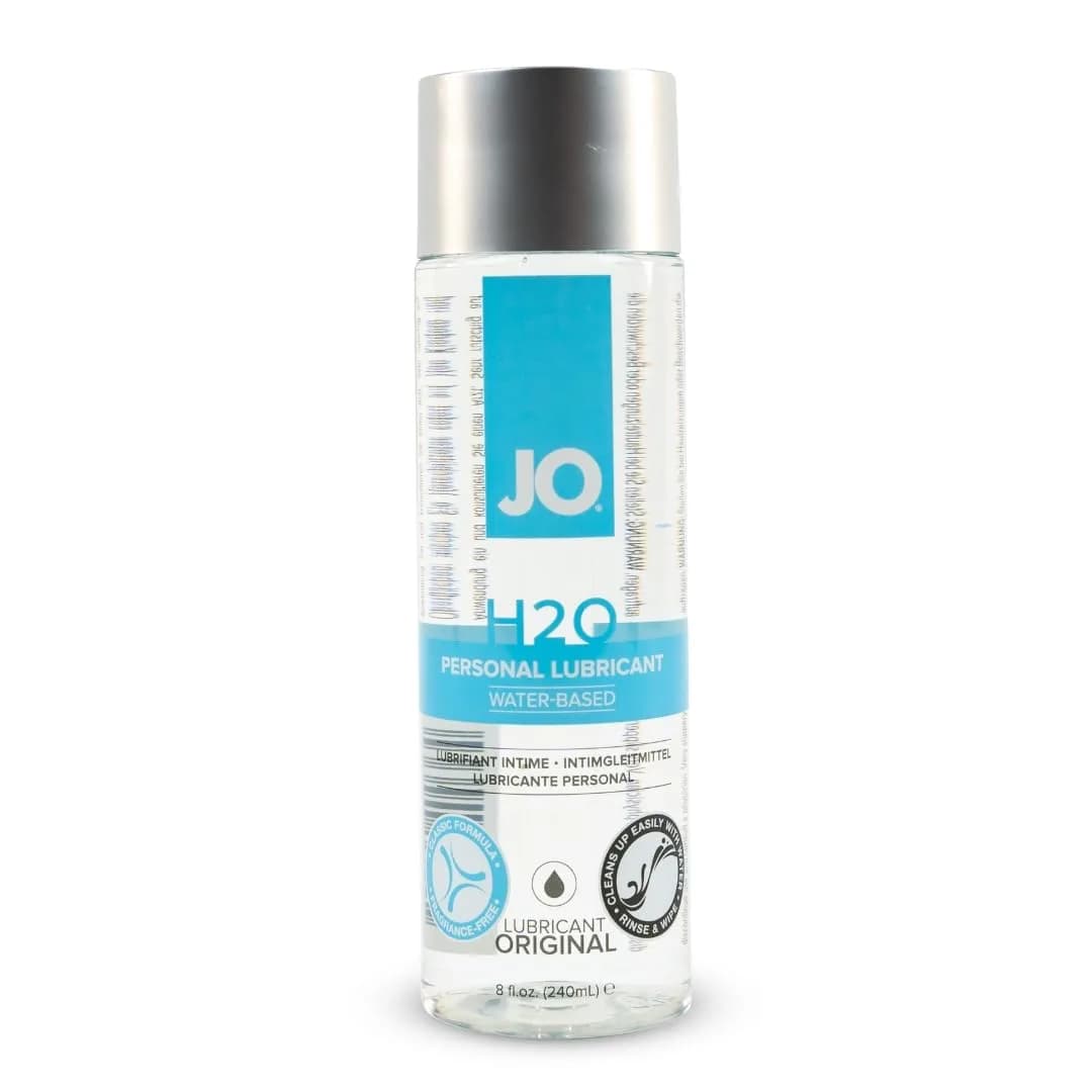 JO Original Water Based Personal Lubricant 120ml (4 fl oz) | Smooth Glide for Sex & Toys — Original / 8 Fl Oz