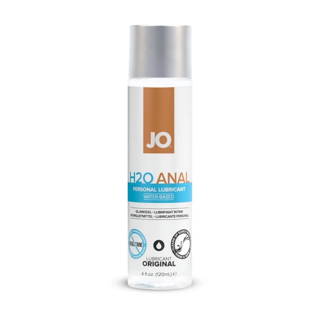 JO Original Water Based Personal Lubricant 120ml (4 fl oz) | Smooth Glide for Sex & Toys — Anal / 4 Fl Oz