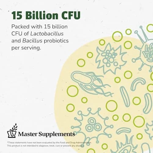 TruFlora Master Supplements 32 Capsules | Probiotics & Enzymes for Gut Health thumbnail 5