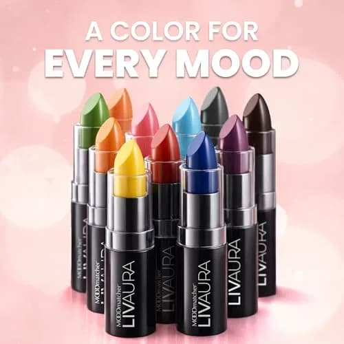 MOODmatcher Color Changing Lipstick 10 Pack | Personalized Lip Color, 12-Hour Wear, Moisturizing thumbnail 8