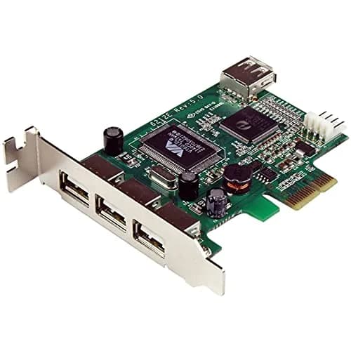 StarTech.com 4-Port PCI Express USB Card (PEXUSB4DP) | Low Profile High Speed USB 2.0 Expansion thumbnail 1