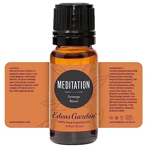Edens Garden Meditation Essential Oil Blend 10 ml (0.33 Fl Oz) | Pure Aromatherapy for Calm thumbnail 9