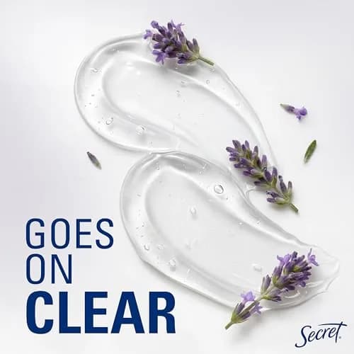 Secret Fresh Antiperspirant Deodorant for Women, 72hr Breathable Sweat & Odor Protection, Instant Freshness & Gentle, PH Balancing Minerals, Clear Gel, Relaxing Lavender Scent, 2.6 oz | 72-hour breathable sweat control thumbnail 4