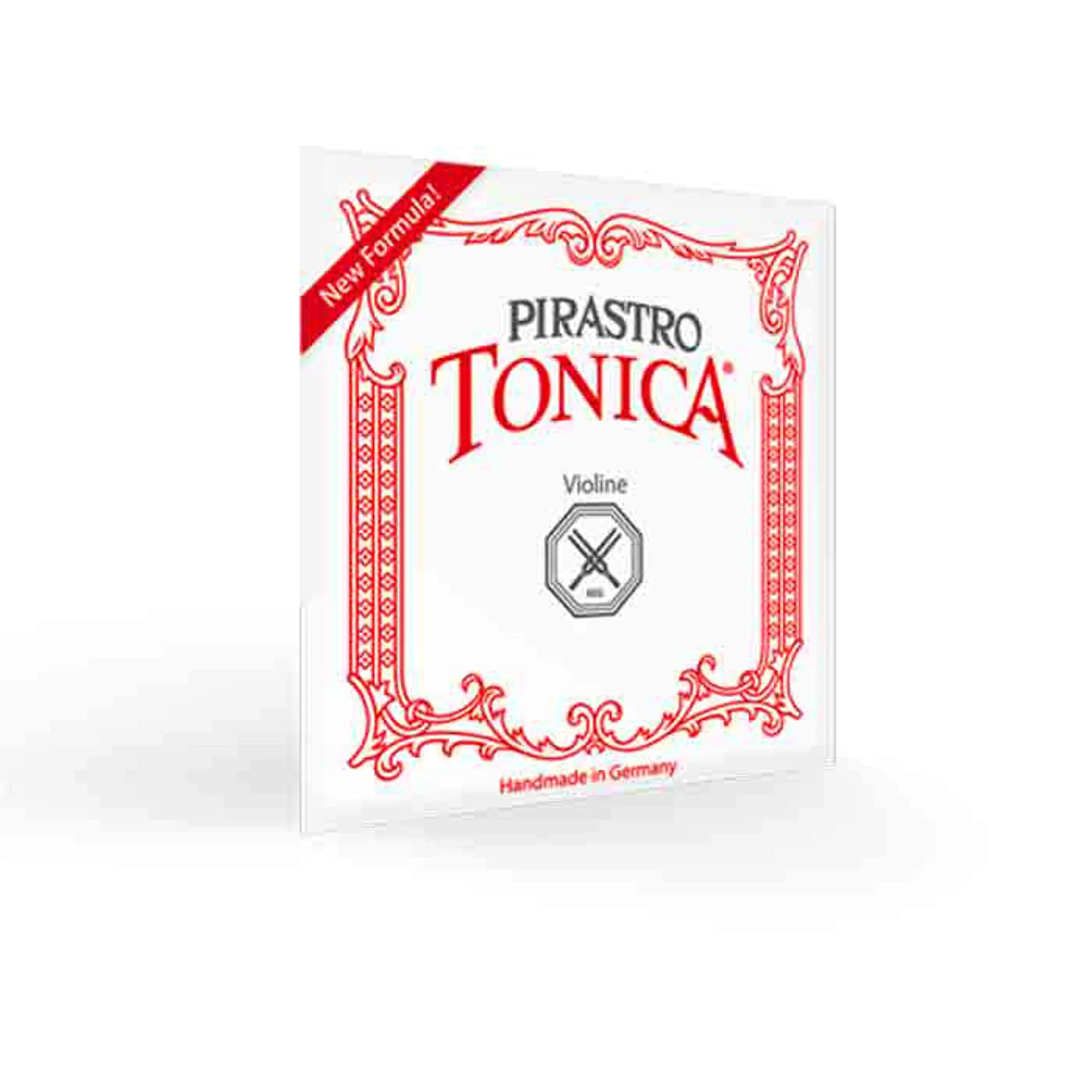 Pirastro Tonica Violin Strings 4/4 | Lively, Round Sound, Easy Response - main product image