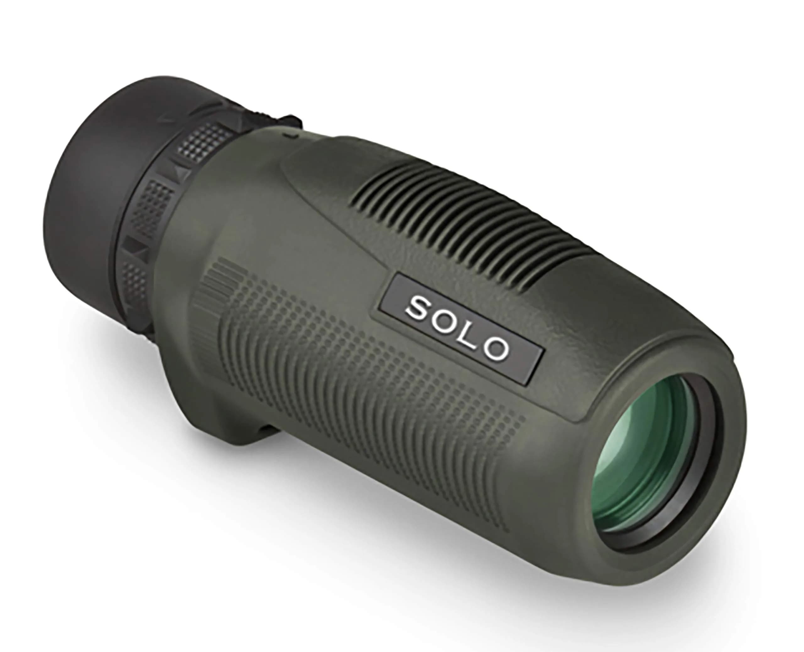 Vortex Solo 10x36 Monocular | Waterproof, Fogproof, Fully Multi-Coated Lenses, 2.27 kg (5 lb) - Compact Design — Green