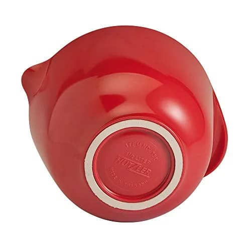 Hutzler Melamine Mixing Bowl Set: 2, 3, and 4 Liters, White | BPA-Free & Dishwasher Safe thumbnail 5