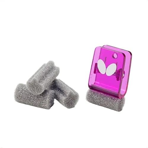 Butterfly Table Tennis Clip Sponge with 10 Sponges & 1 Clip | Applies Glue Evenly thumbnail 2