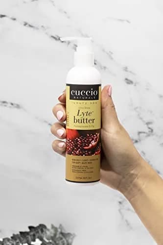 Cuccio Naturale Lyte Ultra-Sheer Body Butter Pomegranate And Fig 237ml (8 Fl Oz) | 24-Hour Hydration thumbnail 4