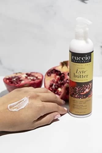 Cuccio Naturale Lyte Ultra-Sheer Body Butter Pomegranate And Fig 237ml (8 Fl Oz) | 24-Hour Hydration thumbnail 2