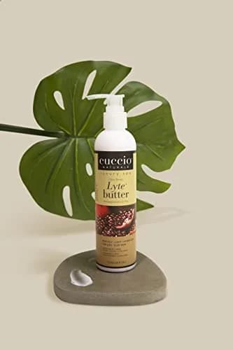 Cuccio Naturale Lyte Ultra-Sheer Body Butter Pomegranate And Fig 237ml (8 Fl Oz) | 24-Hour Hydration thumbnail 3