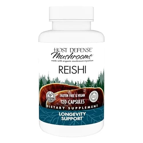 Host Defense Reishi Capsules 120 Count thumbnail 1