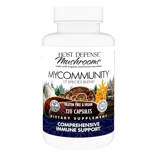 Host Defense MyCommunity Capsules 120 Count (Pack of 1) thumbnail 1