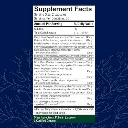 Host Defense MyCommunity Capsules 120 Count (Pack of 1) thumbnail 2