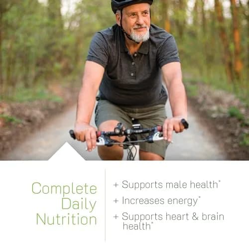 Irwin Naturals Men's Living Green Daily Multivitamin | 90 Liquid Softgels for Men’s Wellness & Vitality thumbnail 3