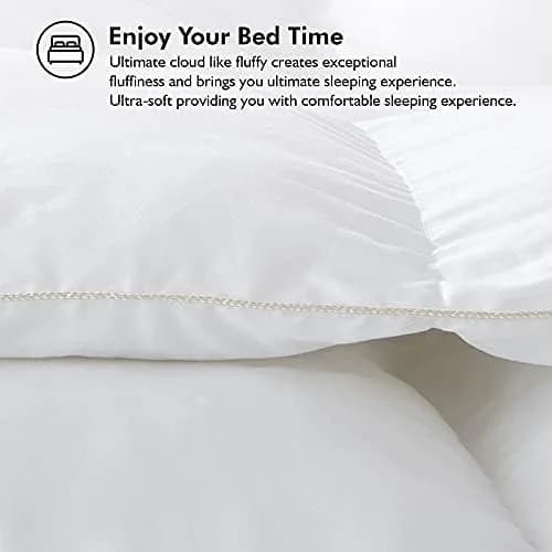 EGYPTIAN BEDDING Queen Size Comforter 90"x90" | Ultra Soft, Breathable, All Season (70-120 chars) thumbnail 11