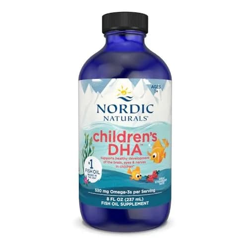Nordic Naturals Children's DHA 8 oz | Strawberry Omega-3 Fish Oil for Kids thumbnail 1