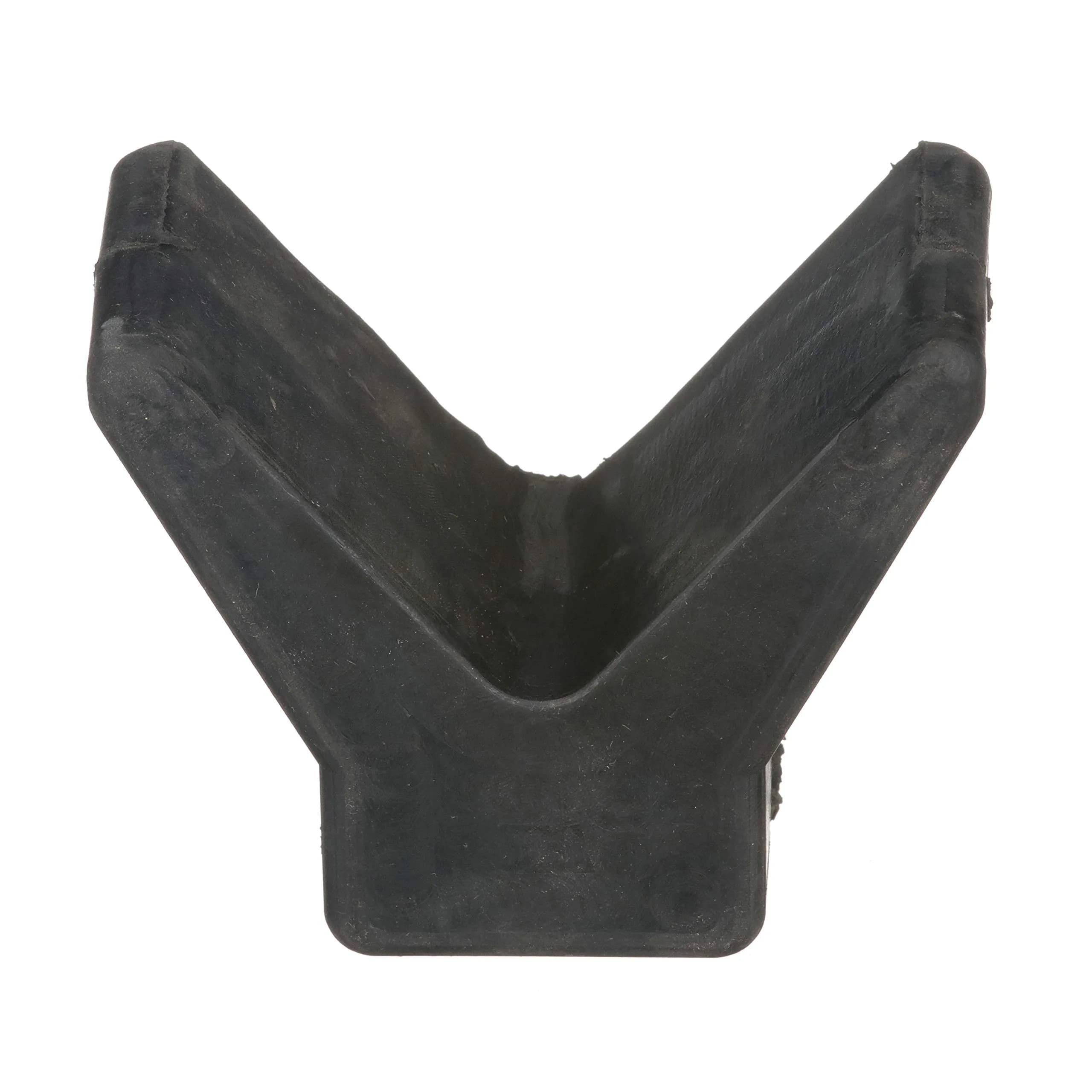 attwood Boat Trailer Rubber Bow Stop V-Block 2" x 2" | Deep V Design for Secure Fit - main product image