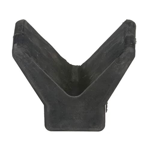 attwood Boat Trailer Rubber Bow Stop V-Block 2" x 2" | Deep V Design for Secure Fit thumbnail 1