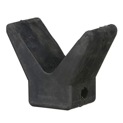 attwood Boat Trailer Rubber Bow Stop V-Block 2" x 2" | Deep V Design for Secure Fit thumbnail 2
