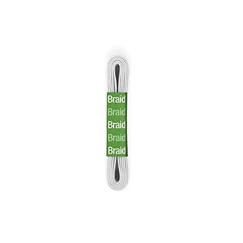 Dritz Braided Elastic 3/4-Inch White | Lightweight, Washable, Safe for Necklines & Sleeves thumbnail 3