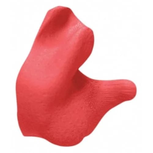 Radians CEP001-R Custom Molded Earplugs 1 Pair | Made in USA, NRR 26 dB, Easy DIY Kit, Red thumbnail 1