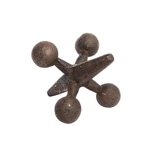 Creative Co-Op Retro Decorative Cast Iron Jack Figurine 15.24cm (6") | Heavy Duty Home Accent thumbnail 1