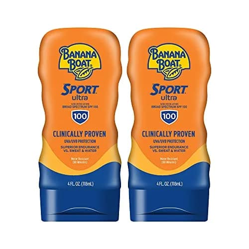 Banana Boat Sport SPF 100 Sunscreen Lotion 4 oz | Water & Sweat Resistant thumbnail 1