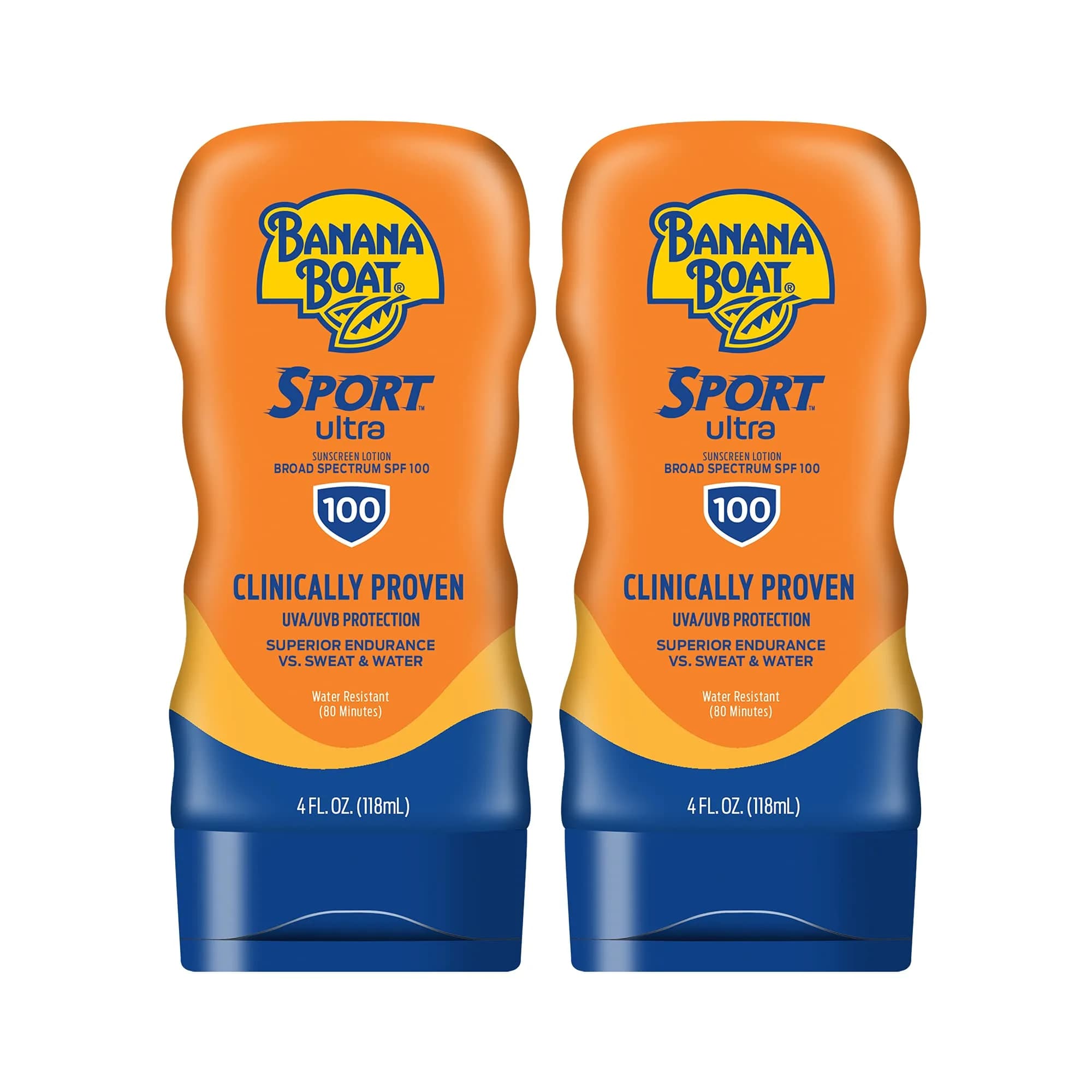 Banana Boat Sport SPF 100 Sunscreen Lotion 4 oz | Water & Sweat Resistant - main product image