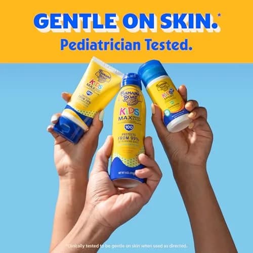 Banana Boat Kids Max Protect & Play Lotion Sunscreen SPF 100 118ml (4 Fl Oz) | Protects Against 99% of Burning Rays thumbnail 4