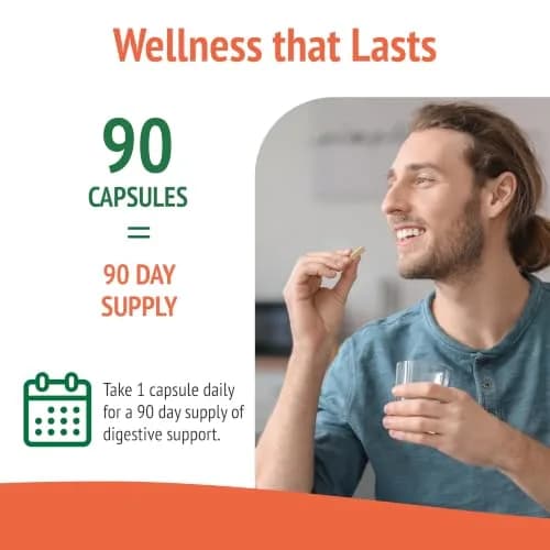 Botanic Choice Aloe Vera Leaf & Latex 500mg | Digestive & Immune Support in 90 Capsules thumbnail 8