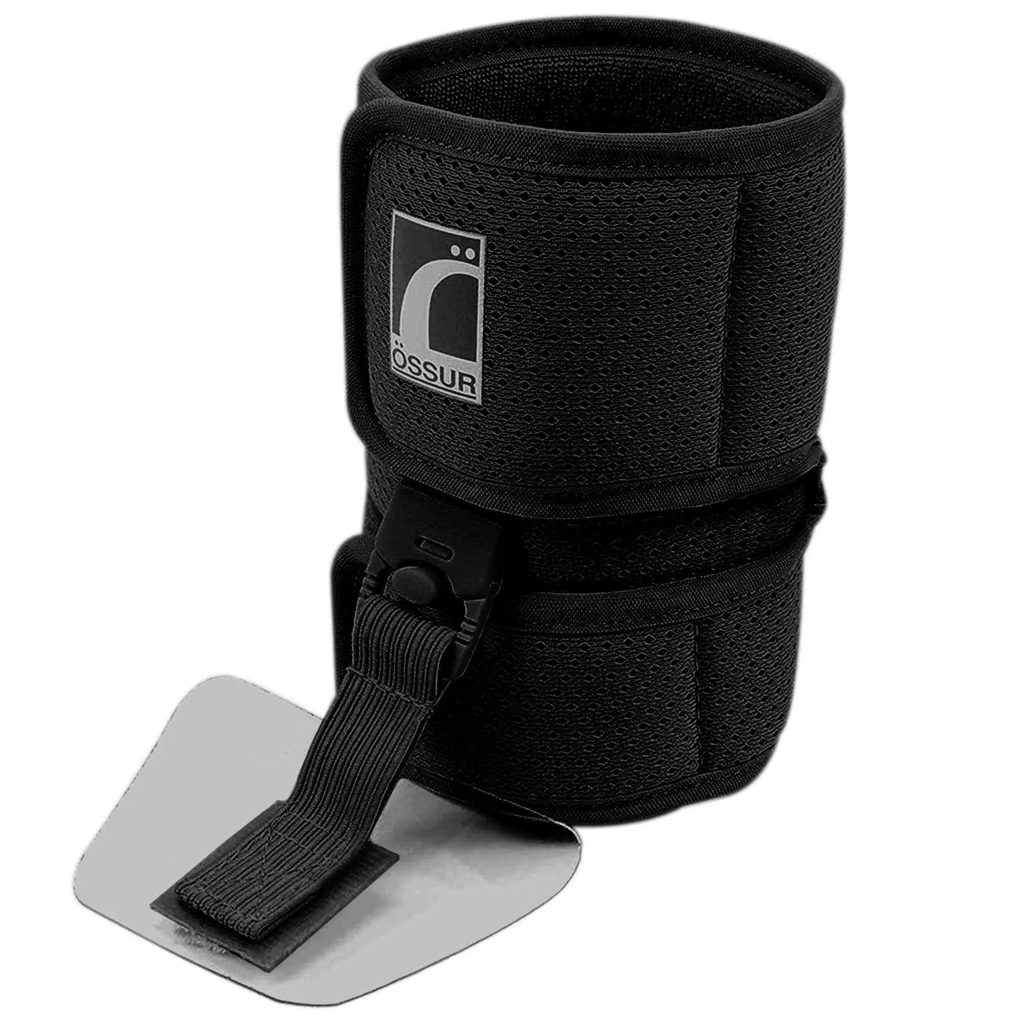 Ossur Foot-Up Drop Foot Brace | Ankle-Foot Orthosis for Drop Foot Support | Lightweight, Adjustable Wrap for All-Day Comfort | Breathable Material for All Day Walking (Black, Large) - main product image