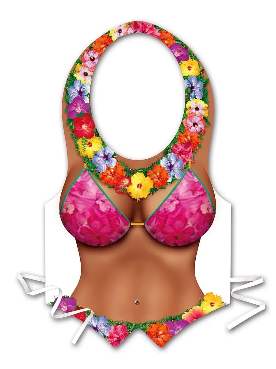 Beistle VEST One Size Multicolored | Luau Party Vest for Festive Occasions (70-120c) - main product image
