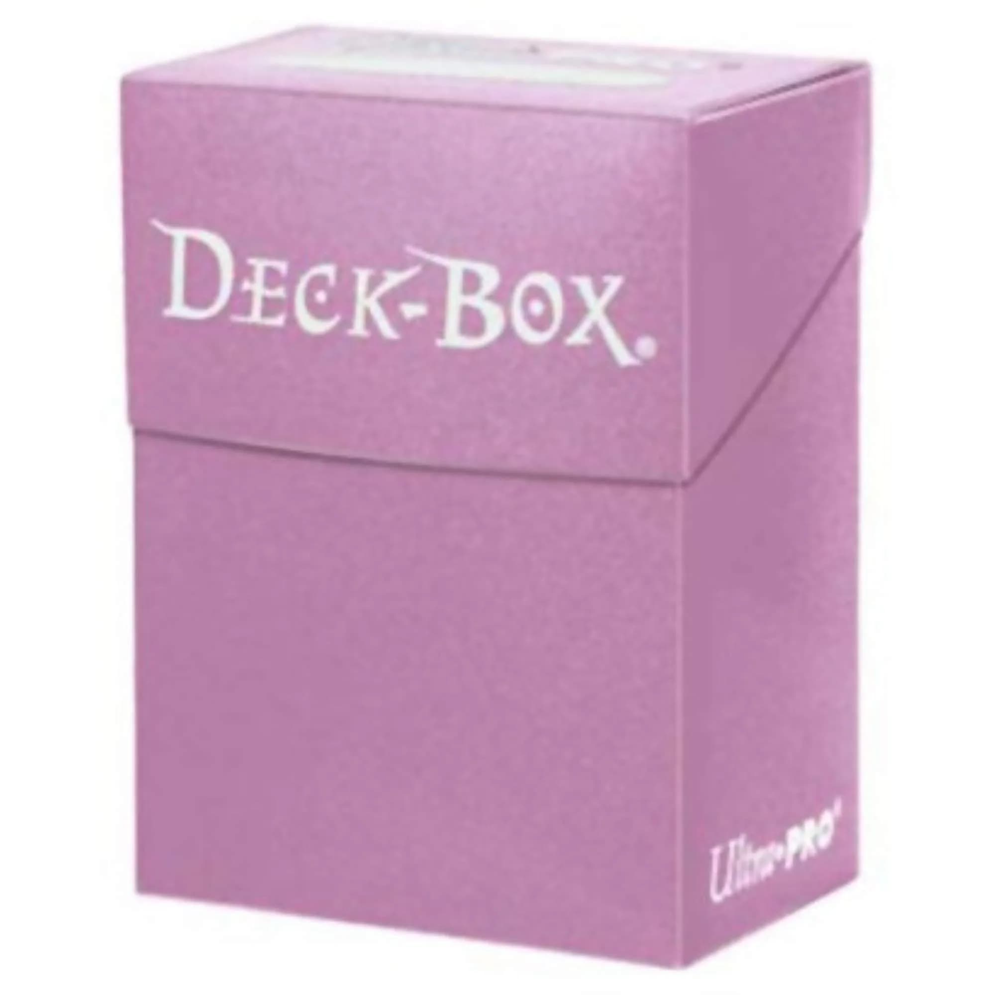 Ultra PRO Standard Deck Box 80-Count Pink | Archival-Safe Polypropylene