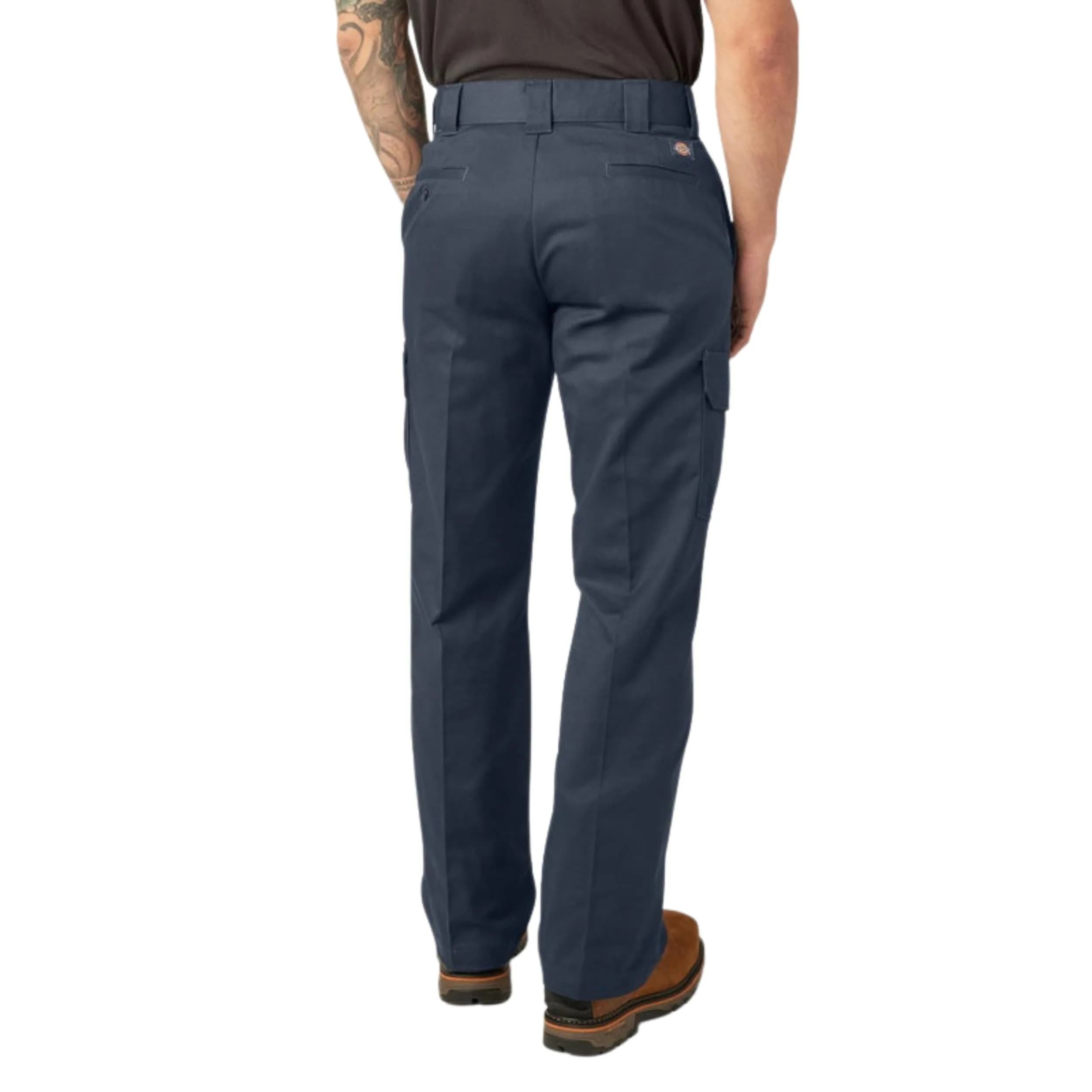 Dickies Relaxed Straight Leg Cargo Work Pant 34W x 32L | Heavy-Duty Twill, All-Day Comfort — Dark Navy V1 / 44W x 30L thumbnail 2