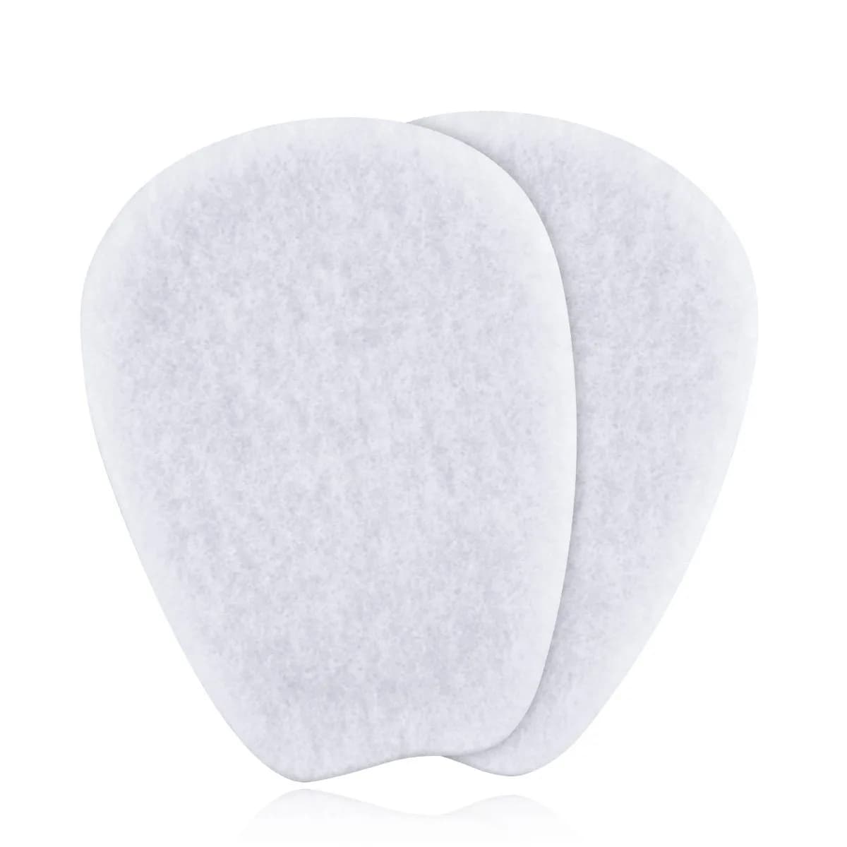 Liams Shoppe Large Felt Shoe Tongue Pads Cushion Inserts for Comfort (3 Pairs, 6 Pads) - main product image