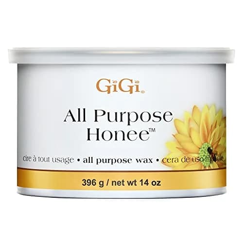 GIGI All Purpose Honee Soft Wax for Hair Removal 14 oz | Honey-Infused Formula for Gentle, Long-Lasting Hair-Free Skin thumbnail 1