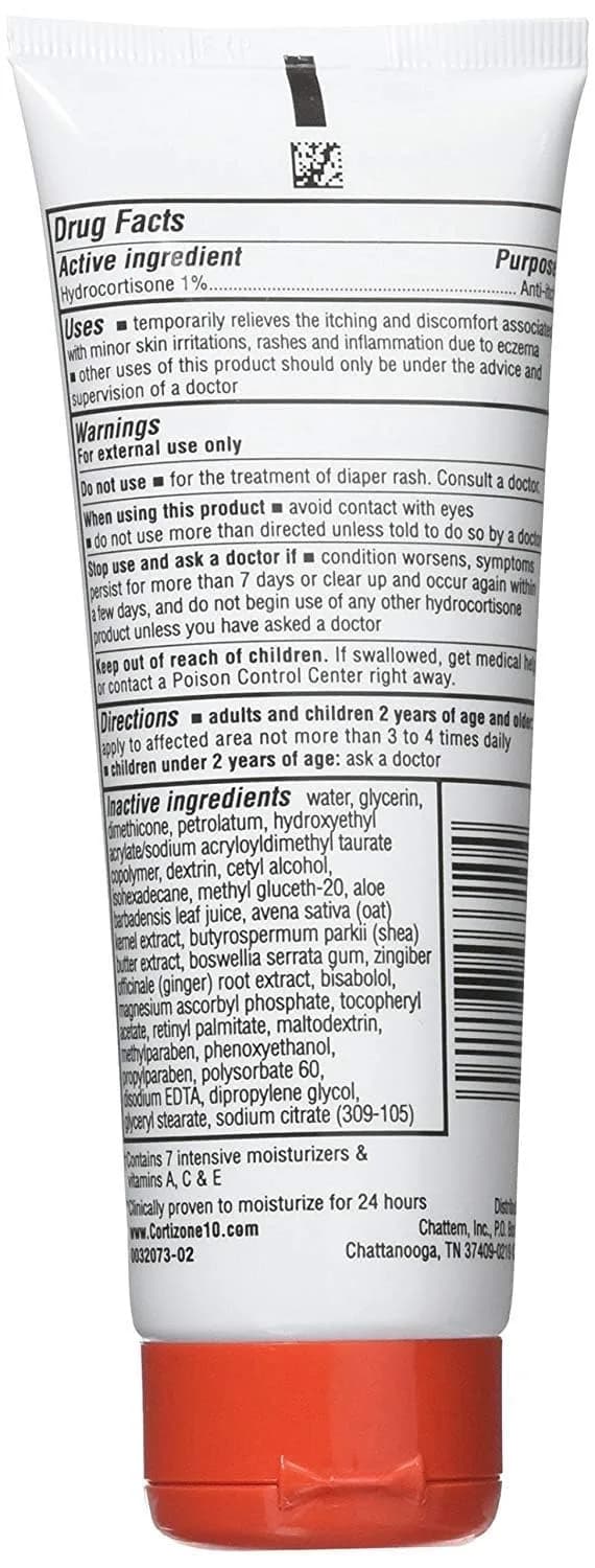 Cortizone 10 Maximum Strength Intensive Healing Lotion for Eczema 3.5 oz (99.2 ml) | Fast-Acting Anti-Itch Relief thumbnail 4
