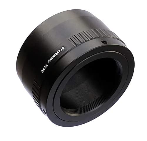 Fotasy T Mount Lens to E Mount Adapter | Metal Construction, Infinity Focus Guaranteed thumbnail 2